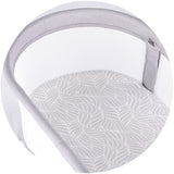 Patut cu leganare si cantar integrat Chipolino Sogno 2 in 1 grey