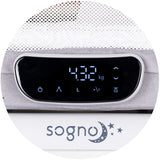 Patut cu leganare si cantar integrat Chipolino Sogno 2 in 1 grey