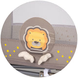 Patut pliabil Chipolino Capri Lion beige