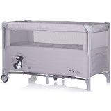 Patut pliabil Chipolino Relax cloud cu laterala culisanta