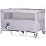 Patut pliabil Chipolino Relax cloud cu laterala culisanta