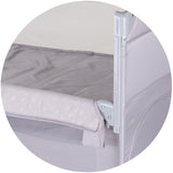 Patut pliabil Chipolino Relax cloud cu laterala culisanta