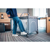 Patut pliant, Lionelo, Flower, Cu doua nivele, Cu arcada, Geanta transport, Masuta de infasat, Bara cu jucarii, Fereastra laterala, 120x60 cm, Conform cu standardele europeane de securitate EN 716 si EN12221, Cappuccino