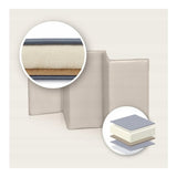 Patut pliant, Lionelo, Sven Plus, 120x60 cm, Cu doua nivele, Cu arcada jucarii, masuta de infasat, vibratii, melodii, conform cu standardele europeane de securitate EN716 si EN12221, Bej Latte