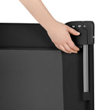 Patut pliant multifunctional, Lionelo, Ellen, Cu laterala culisanta, Nivel suplimentar, Intrare laterala cu fermoar, 2 roti, Saltea pliabila si geanta de transport incluse, 0- 36 luni, Pana la 15 kg, 120x60 cm, Conform cu EN 716, Negru