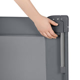 Patut pliant multifunctional, Lionelo, Ellen, Cu laterala culisanta, Nivel suplimentar, Intrare laterala cu fermoar, 2 roti, Saltea pliabila si geanta de transport incluse, 0- 36 luni, Pana la 15 kg, 120x60 cm, Conform cu EN 716, Gri