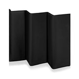 Patut pliant multifunctional, Lionelo, Ellen, Cu laterala culisanta, Nivel suplimentar, Intrare laterala cu fermoar, 2 roti, Saltea pliabila si geanta de transport incluse, 0- 36 luni, Pana la 15 kg, 120x60 cm, Conform cu EN 716, Negru