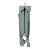 Patut pliant multifunctional, Lionelo, Ellen, Cu laterala culisanta, Nivel suplimentar, Intrare laterala cu fermoar, 2 roti, Saltea pliabila si geanta de transport incluse, 0- 36 luni, Pana la 15 kg, 120x60 cm, Conform cu EN 716, Verde