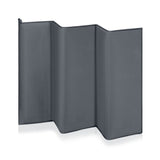 Patut pliant multifunctional, Lionelo, Ellen, Cu laterala culisanta, Nivel suplimentar, Intrare laterala cu fermoar, 2 roti, Saltea pliabila si geanta de transport incluse, 0- 36 luni, Pana la 15 kg, 120x60 cm, Conform cu EN 716, Gri