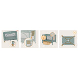 Patut pliant multifunctional, Lionelo, Ellen, Cu laterala culisanta, Nivel suplimentar, Intrare laterala cu fermoar, 2 roti, Saltea pliabila si geanta de transport incluse, 0- 36 luni, Pana la 15 kg, 120x60 cm, Conform cu EN 716, Verde