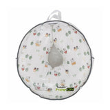 Perna alaptare, Bubaba, Cu husa detasabila, 70x60x18 cm, Farm/White