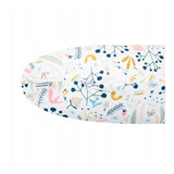 Perna alaptare, New Baby, Cranberries, Cu husa detasabila, Din bumbac, 125x16 cm, Multicolor