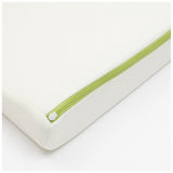 Perna, New Baby, Inclinata, Cu husa detasabila cu Aloe Vera, Din spuma poliuretanica, 60x38 cm, Inaltime 7 cm, 0 luni+, Alb