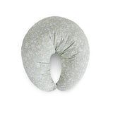 Perna pentru alaptat, Ceba Baby, Husa detasabila din bumbac, Cu puf siliconizat, 150x60x37 cm, Oeko-Tex Standard 100, Basic Wildflowers