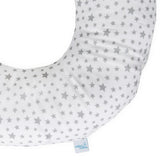 Perna postpartum, Ceba Baby, Amelioreaza durerile dupa nastere, Umpluta cu bile EPS, Bumbac, 45x45x10 cm,
