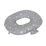 Perna postpartum, Ceba Baby, Amelioreaza durerile dupa nastere, Umpluta cu bile EPS, Bumbac, 45x45x10 cm, Milky Way
