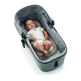 Perna universala reversibila, Jane, Pentru carucior, landou, scaun auto, balansoar, scaun de masa, 33 x 62 cm, Gri