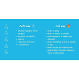 Pernuta anticolici, Bociolad, Umpluta cu samburi de cirese, Cu husa din bumbac, 20x20 cm, 0 luni+, Pastel Hearts