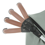 Carucior sport, Petite&Mars, Royal, Include husa pentru scaun, husa pentru picioare, geanta pentru scutece si capotina extensibila, Cu fereastra, Impermeabila, Cu SPF 50, Aluminiu, 0-22 kg, 111 x 57 x 86 cm, Mature Olive