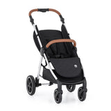 Carucior sport, Petite&Mars, Royal, Include husa pentru scaun, husa pentru picioare, geanta pentru scutece si capotina extensibila, Cu fereastra, Impermeabila, Cu SPF 50, Aluminiu, 0-22 kg, 111 x 57 x 86 cm, Mature Olive