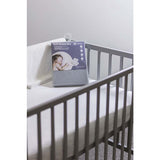 Cearceaf cu elastic, Petite&Mars, Soft Dream, Din Jersey, Lavabil la masina pana la 40 de garde, 120x60 cm, Alb