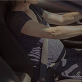 Deviator centura siguranta, Petite&Mars, Beltley, Pentru gravide, Grey