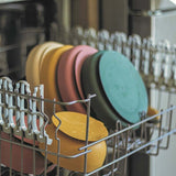 Farfurie, Petite&Mars, Take&Match, Din silicon, Cu ventuza, Fara BPA, 6 luni+, 400 ml, Verde Inchis