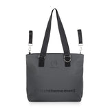 Geanta pentru mamici, Petite&Mars, Cu 6 buzunare, inclusiv termo si impermeabil, Cu saltea de infasat inclusa, 53 x 36 x 19 cm, Zoe, Gri