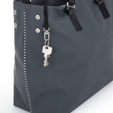 Geanta pentru mamici, Petite&Mars, Cu 6 buzunare, inclusiv termo si impermeabil, Cu saltea de infasat inclusa, 53 x 36 x 19 cm, Zoe, Gri