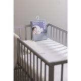 Cearceaf cu elastic, Petite&Mars, Soft Dream Dry, Impermeabil, Lavabil la masina pana la 95 de garde, 120x60 cm, Alb