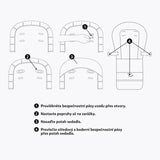Scaun de masa, Petite&Mars, Gusto, Spatar reglabil in 3 trepte, Suport de picioare ajustabil, Cu husa impermeabila, 6- 36 luni, Conform cu standardele europene de securitate EN14988:2017 +A1:2020, Jasmine Honey