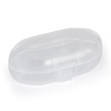 Set 2 periute de dinti pentru deget, Petite&Mars, Cu peri moi, Silicon, Include cutie depozitare, 0 luni+, Galben/Verde