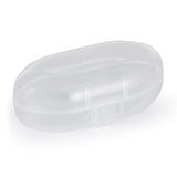 Set 2 periute de dinti pentru deget, Petite&Mars, Cu peri moi, Silicon, Include cutie depozitare, 0 luni+, Roz/Bej