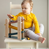 Pista de masini, Petite&Mars, Milky Way Wood of Mars, Cu 3 masinute, 18 luni+, Multicolor