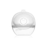 Pompa de san si colector de lapte, Lionelo, Milky 2 in 1, Volum 60 ml, Forma anatomica, Compataibila cu utilizarea cu sutien, Fara bisfenol A, Portabila, Alb