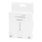 Port suzeta, New Baby, Cu lant, Protejeaza de murdarie, Silicon, Fara BPA, 0 luni+, Beige