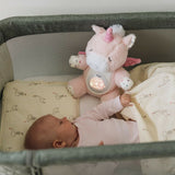 Jucarie multifuncionala, Cu proiector muzical, Free2Play, Din plus, Cu 7 modele de proiectie, Cu sunete si melodii, Unicorn