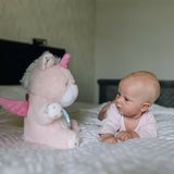 Jucarie multifuncionala, Cu proiector muzical, Free2Play, Din plus, Cu 7 modele de proiectie, Cu sunete si melodii, Unicorn