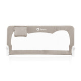 Protectie laterala pat, Lionelo, Hanna, Cu buzunar accesorii, 150x66 cm, Conform cu standardul european de securitate BS7072, Bej