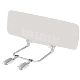 Protectie laterala pat, Lionelo, Lora, Pliabila, Sistem de blocare StandSafe, Geanta de transport inclusa, 105 x 45 cm, Bej