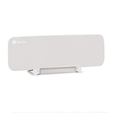 Protectie laterala pat, Lionelo, Lora, Pliabila, Sistem de blocare StandSafe, Geanta de transport inclusa, 105 x 45 cm, Bej