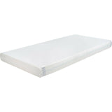 Protectie saltea, Bubaba, Impermeabila, Pentru patut de dimensiunea 120x60 cm, Din poliuretan, Spalare la 95 grade, 0 luni+, White