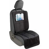 Protectie scaun auto, FreeON, Bancheta si spatar, Cu organizator, 3 in 1, Dimensiune 123x48.5 cm, Negru