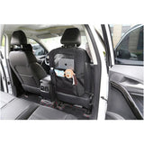 Protectie scaun auto, FreeON, Bancheta si spatar, Cu organizator, 3 in 1, Dimensiune 123x48.5 cm, Negru