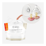 Pungi sterilizare microunde, Lionelo, Thermbag, Fara BPA, Sterilizare in 90 de sec., Elimina 99,9% dintre bacterii, Reutilizabile, 21x29 cm, 16 buc.