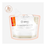 Pungi sterilizare microunde, Lionelo, Thermbag, Fara BPA, Sterilizare in 90 de sec., Elimina 99,9% dintre bacterii, Reutilizabile, 21x29 cm, 8 buc.