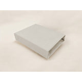 Cearceaf cu elastic, Qmini, Pentru patut co-sleeper, Theo, Dimensiune 85 x 46 cm, Din bumbac certificat Oeko Tex Standard 100, Beige