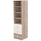 Raft corp cu 3 sertare Hubners Sofia crem nisip