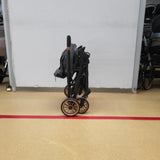 Carucior Sport tip troller cu maner reversibil si pozitie somn generoasa, ALBASTRU