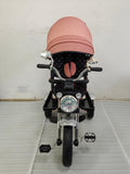 Tricicleta Super Trike, cu pozitie de somn, scaun rotativ si muzica distractiva, PIERSICA GGB5199NWP